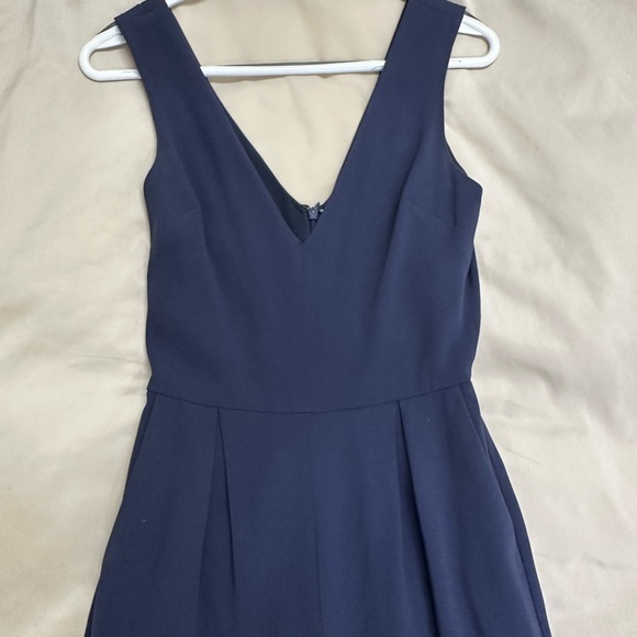 Navy Babaton jumpsuit - Picture 3 of 5